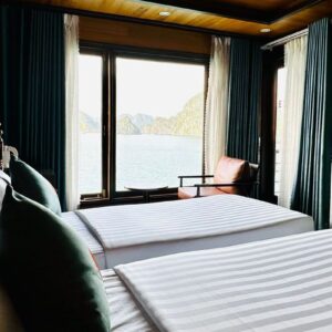 Bedroom, Halong Hideaway Cruise